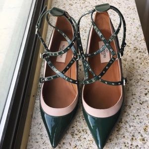 Valentino Garavani love latch kitten heel
